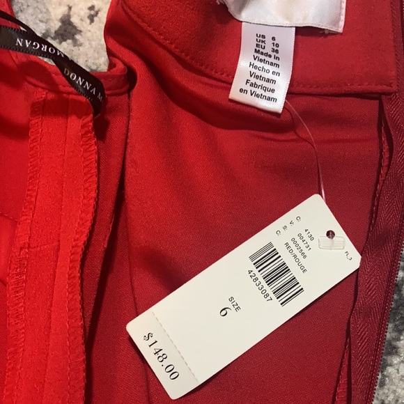 NWT, Marcella Off-The-Shoulder Bow Dress - Picture 4 of 4